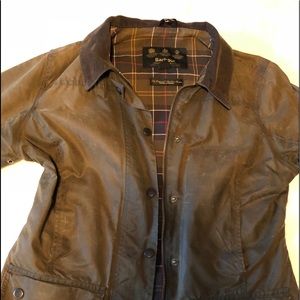 Barbour Jacket, Utility, Size US 6, hunter green